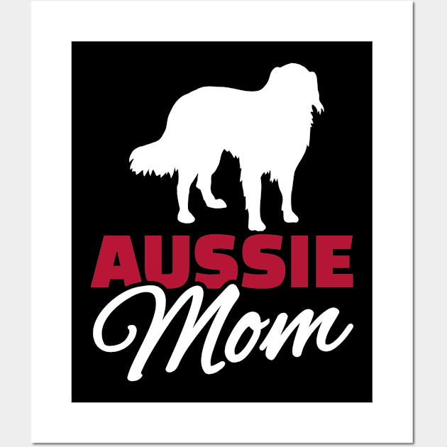 Aussie Mom Wall Art by Designzz